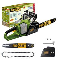 PROCRAFT PCA40/2  Aku řetězová pila 2x4,0Ah 20V, nabíječka