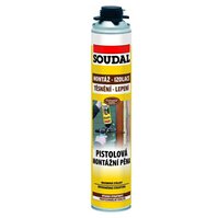 Pěna montážní pistolová 500ml+50%  zdarma (750ml)  SOUDAL 6901905