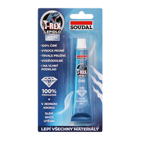 Lepidlo čiré T-Rex 25ml  SOUDAL 1243003